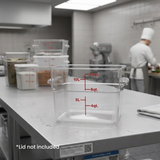 Cambro CamSquare Storage Container Polycarbonate Clear 256x310x210mm / 11.4Lt
