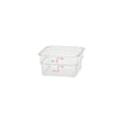 790019 Cambro CamSquare Storage Container Polycarbonate Clear 185x185x100mm / 1.9Lt Star Group
