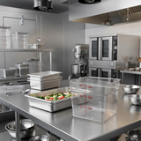 Cambro CamSquare Storage Container Polycarbonate Clear 215x215x185mm / 5.7Lt, 1 Unit