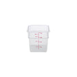 790024 Cambro CamSquare Storage Container Polycarbonate Clear 185x185x187mm / 3.8Lt Star Group