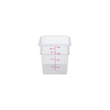 790024 Cambro CamSquare Storage Container Polycarbonate Clear 185x185x187mm / 3.8Lt Star Group