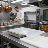 Cambro 1/1 Size Food Pan Cover Polypropylene Translucent 325x530mm