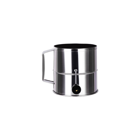 790033 Chef Inox Flour Sifter 8 Cup Crank Handle Star Group