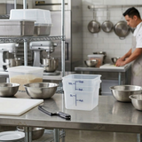 Cambro CamSquare Storage Container Polypropylene Translucent 256x310x210mm / 11.4Lt