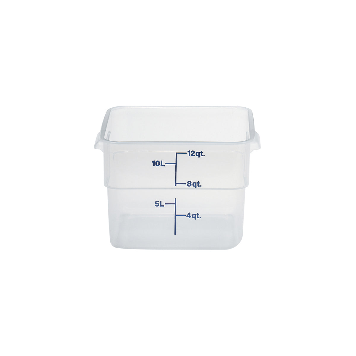 790036 Cambro CamSquare Storage Container Polypropylene Translucent 256x310x210mm / 11.4Lt Star Group