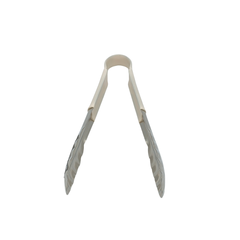 Tongs White Insulated Handle