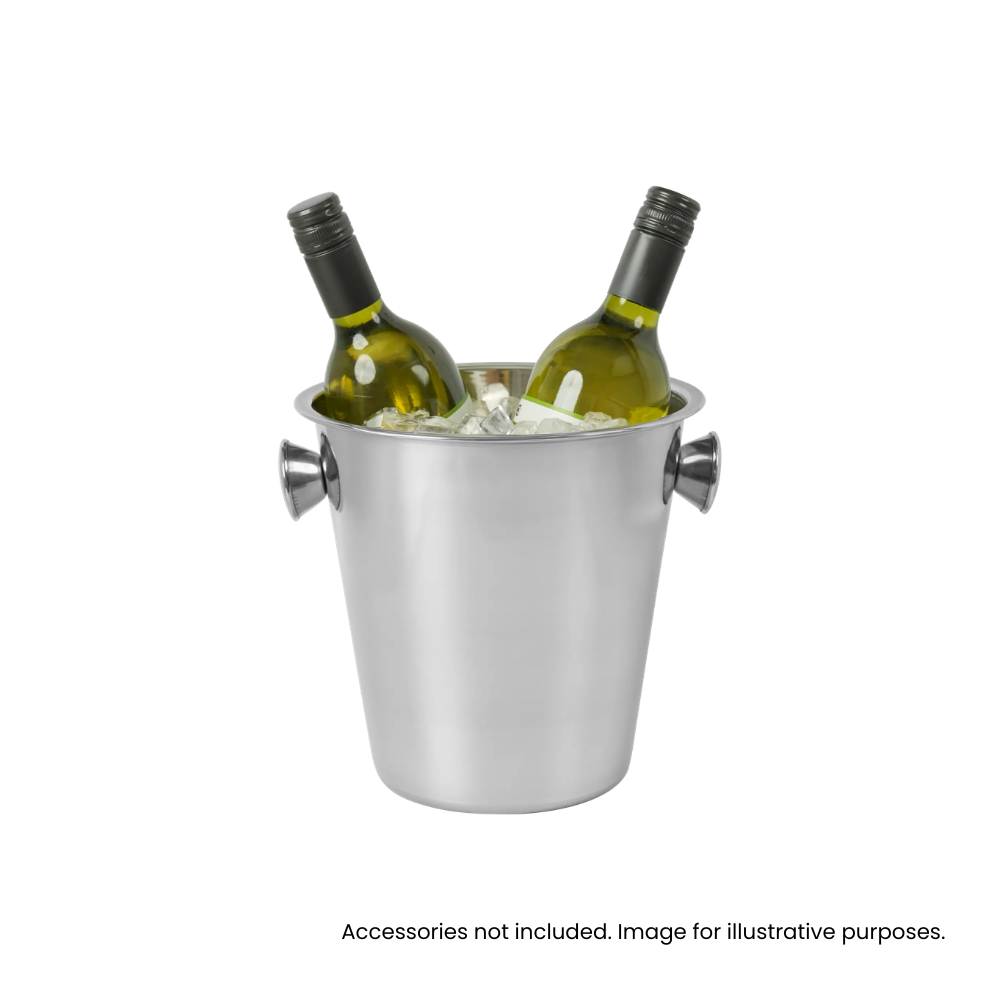 Stainless Steel Wine Bucket w/ Handles