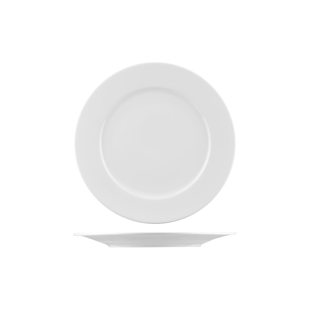 802054 AFC Bistro Round Plate with Wide Rim 235mm Star Group