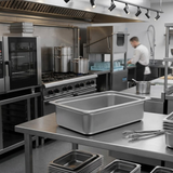 Chef Inox Gastronorm Pan 1/1 Size 530x325x150mm / 20Lt