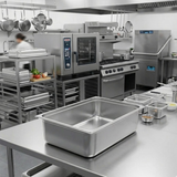 Inox Macel Maxipan Gastronorm 2/1 Size 650x530x200mm / 56.0Lt, 1 Unit