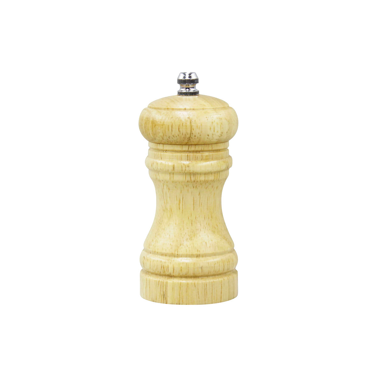 908002 Chef Inox Cafe Salt / Pepper Mill Birch Wood 50x115mm Star Group
