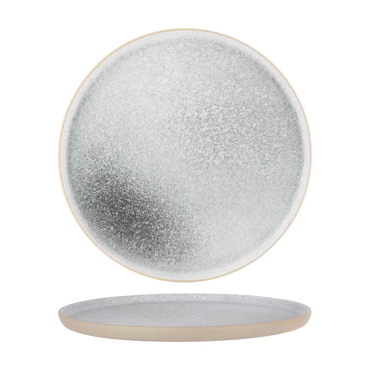 908013 Tablekraft Soho Pure Round Platter 330mm Star Group