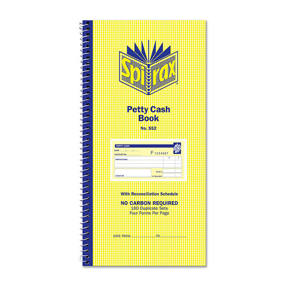 552 Petty Cash Book
