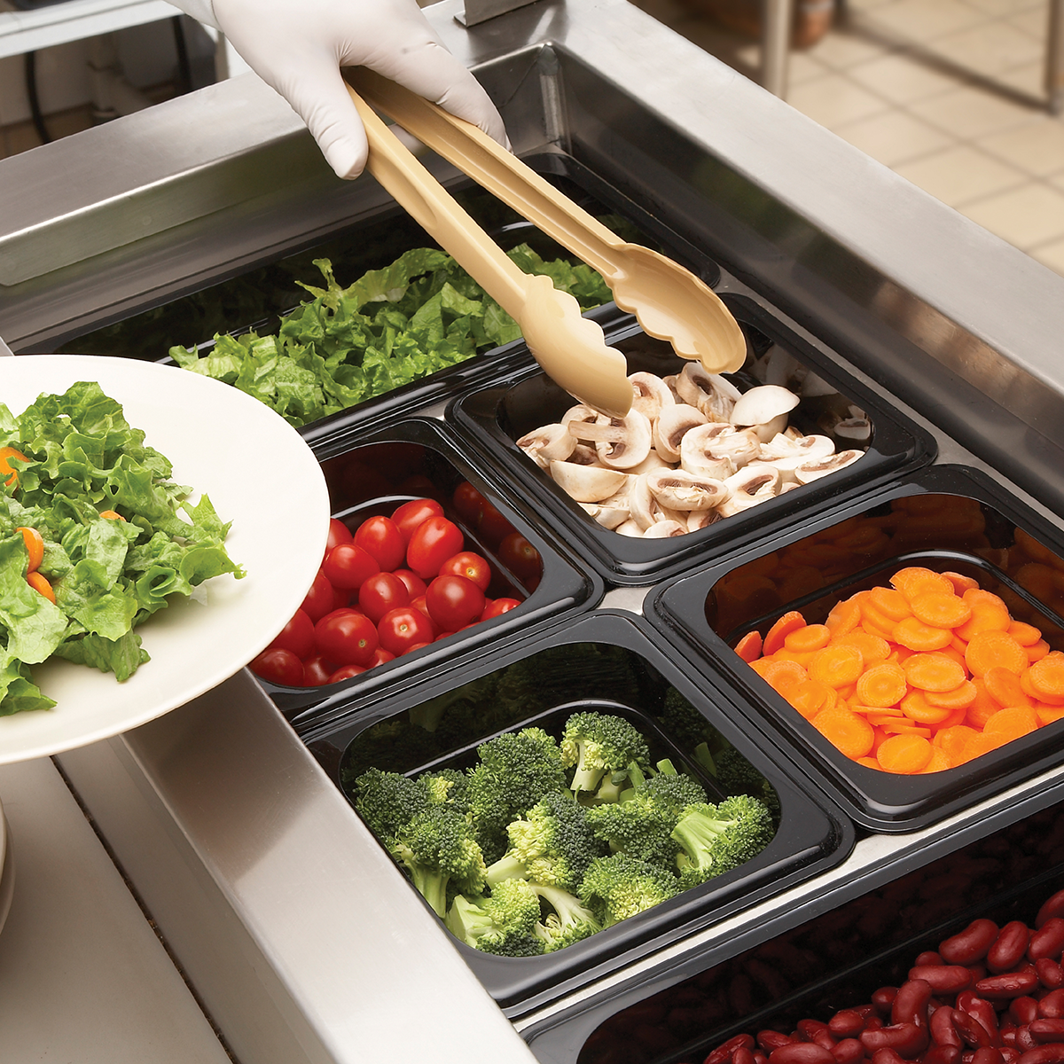 Cambro 1/2 Size Food Pan Polycarbonate Clear 325x530x100mm / 13Lt