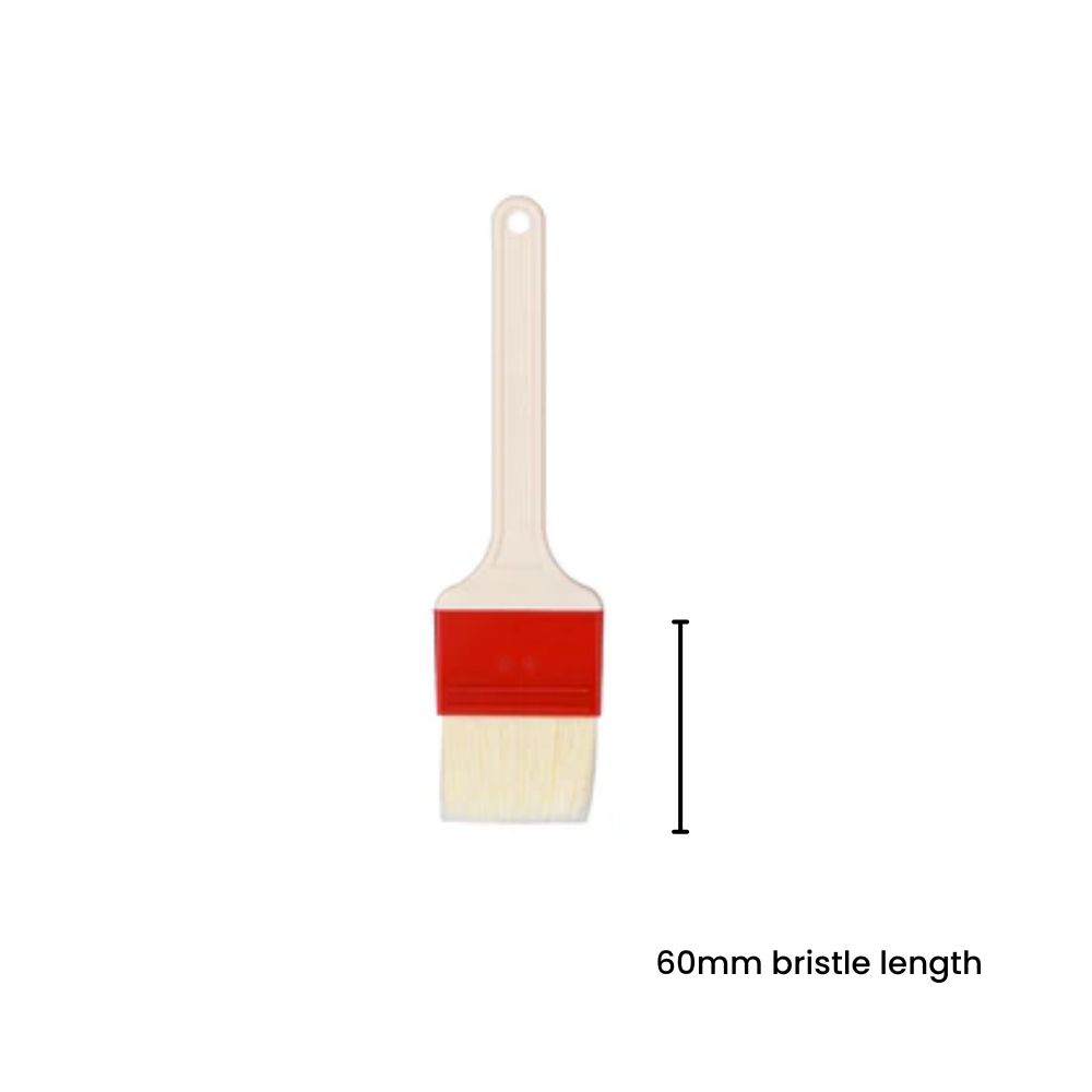 Thermohauser Pastry Brush Natural Bristles 60mm, 1 Unit