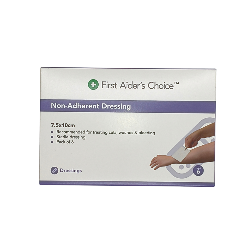 Non Adherent Dressing 7.5 x 10cm - 6/Pack