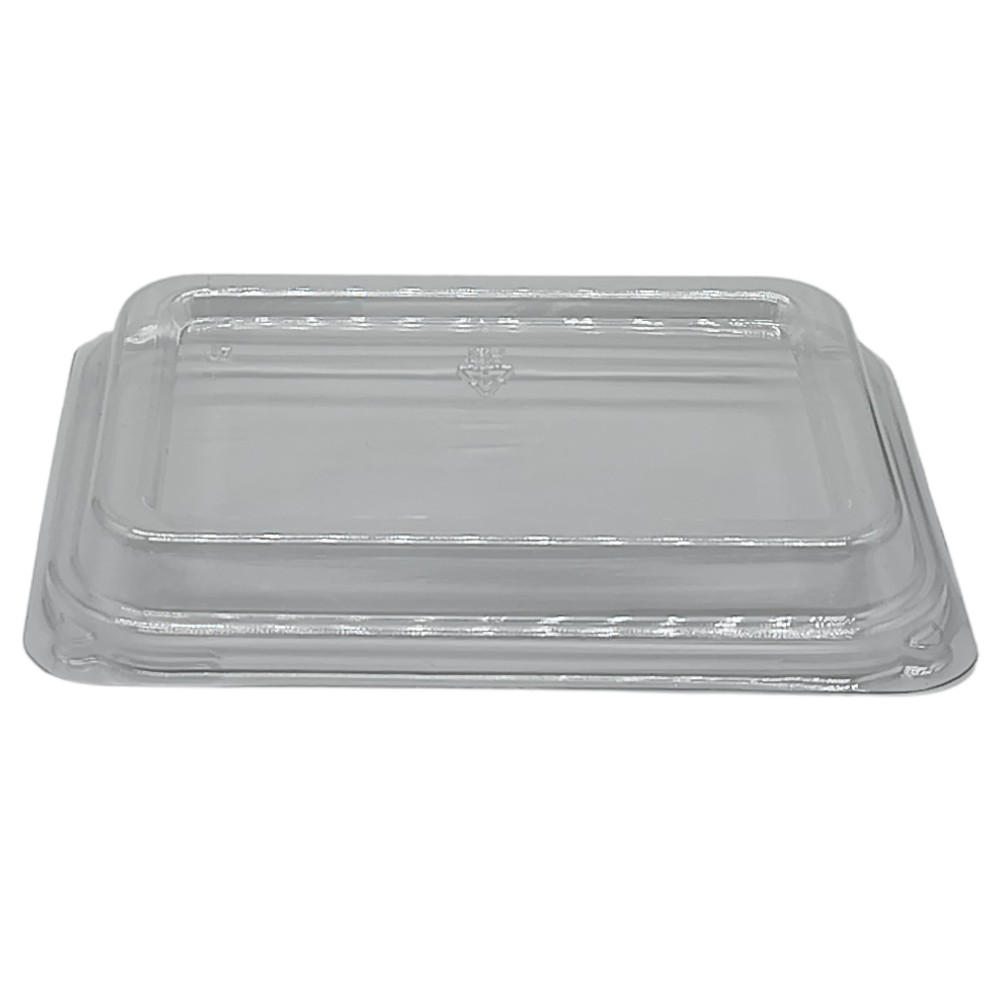Lid PET 10oz Sugarcane Tray 139x99x18mm