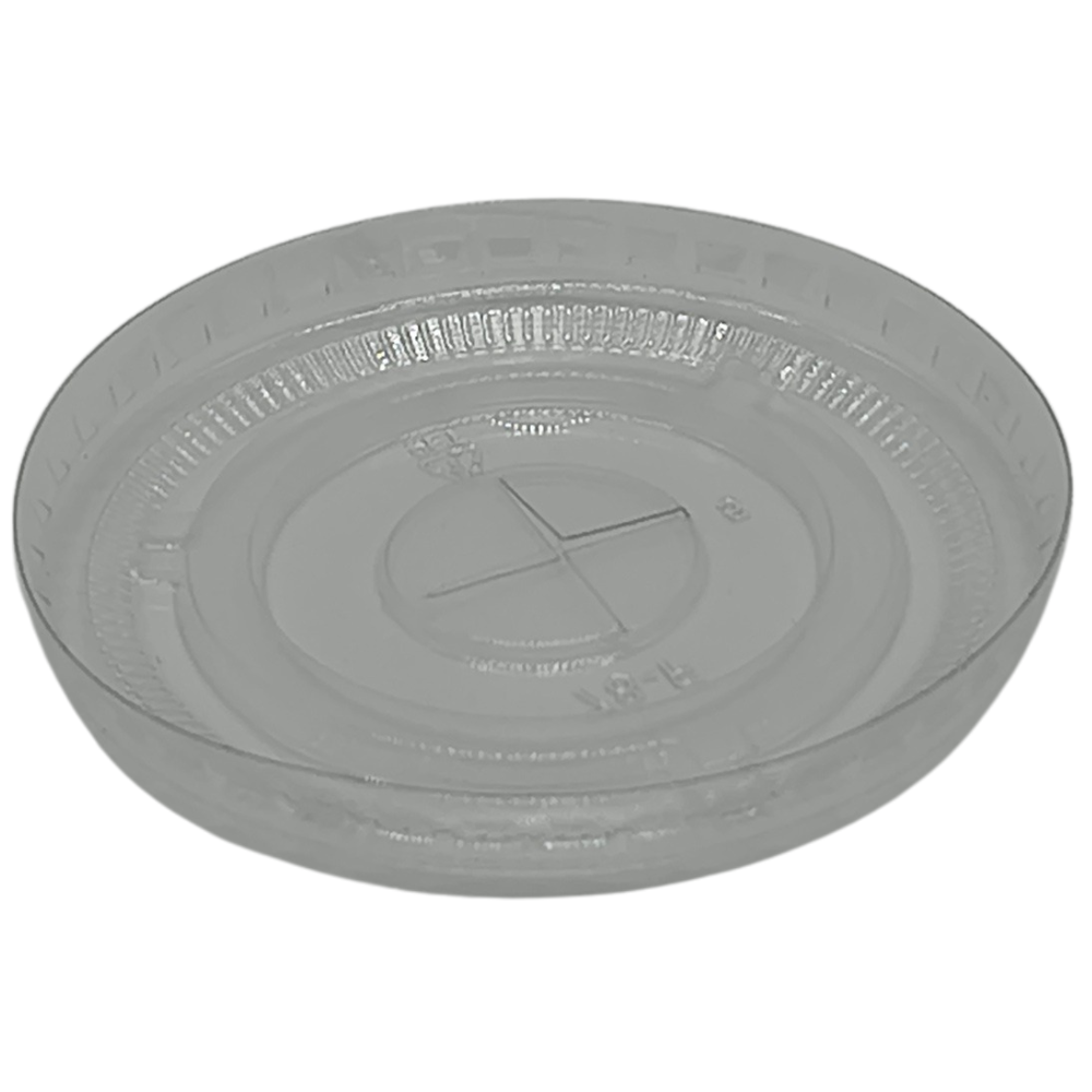 Flat 8oz PET Lid 78mm -1000/Ctn