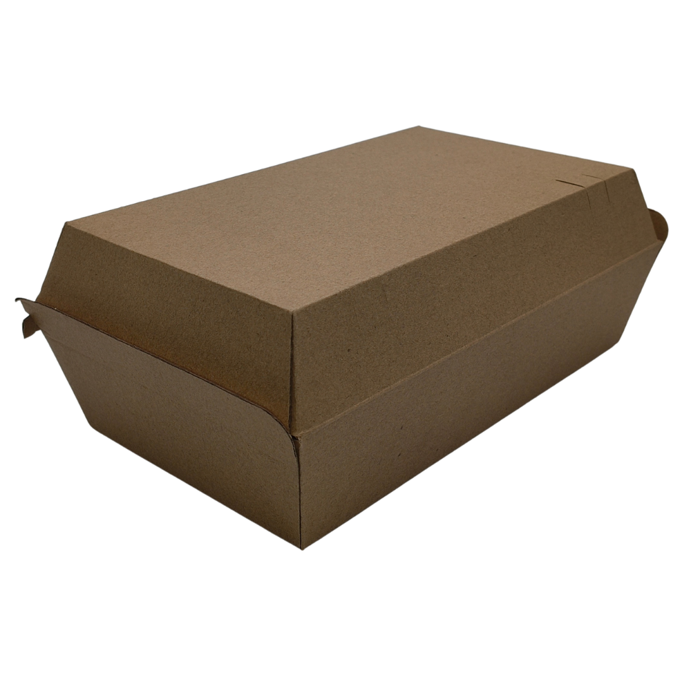 Double Burger Box 204mm x 109mm x 84mm - 200/Ctn