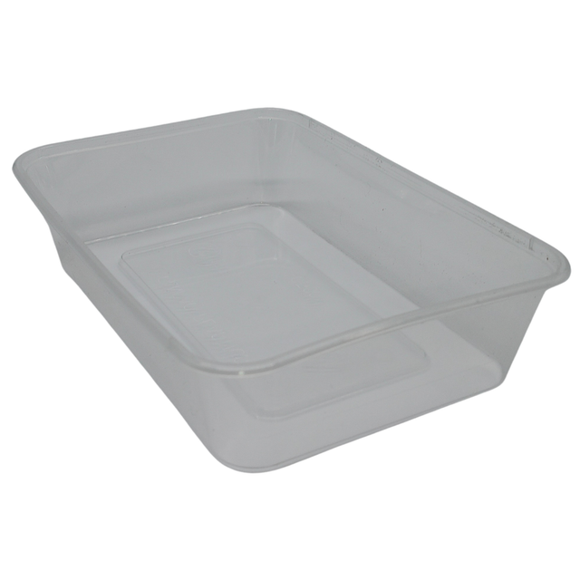 Rectangular Container 500 Star Group 500ml Rectangular Plastic Container - 500/Ctn | Commercial ...