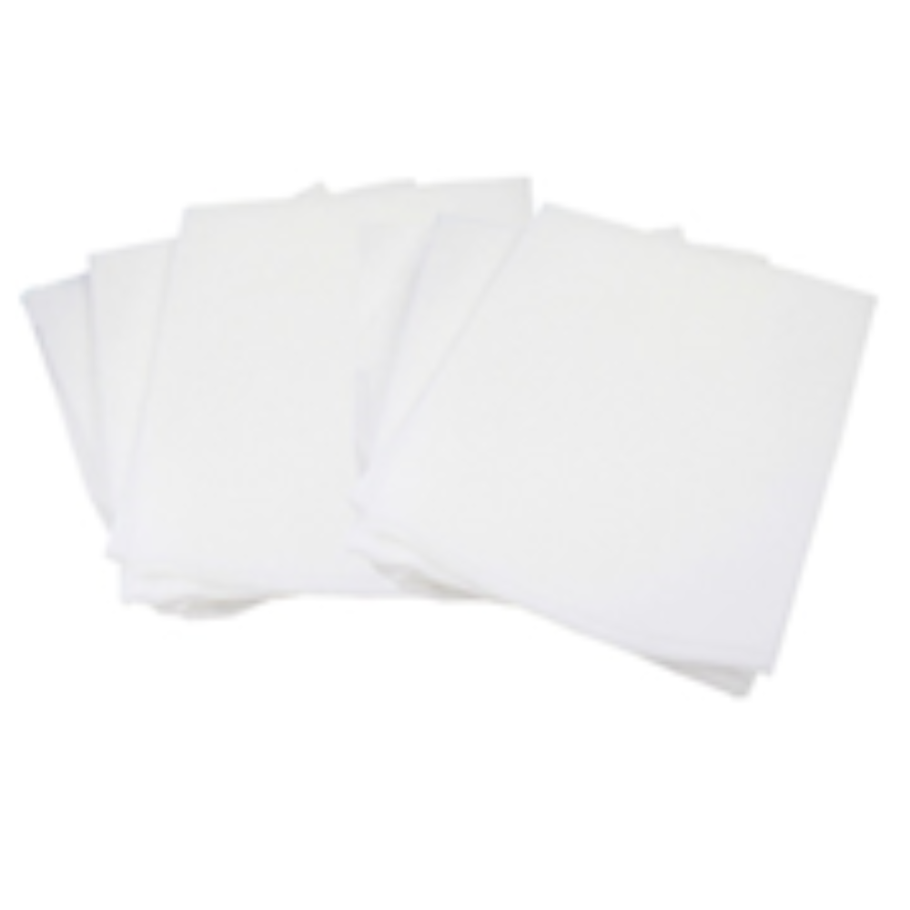 30x33cm White Sanitary Washcloth, Carton of 1200