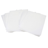 30x33cm White Sanitary Washcloth - 1200 units