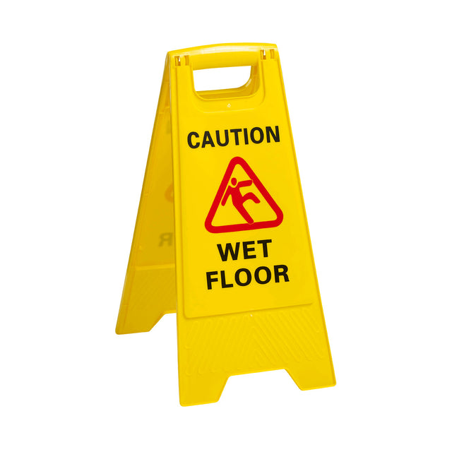 WFSIGN Chef Inox Caution Wet Floor Sign A-Frame Star Group